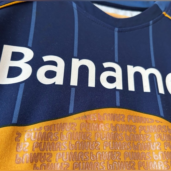 Vintage 2007 UNAM Pumas ⚽️ 🇲🇽 Lotto Soccer Jersey Liga MX Mexico Football - Picture 4 of 16